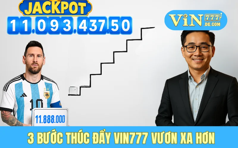 3 bước thúc đẩy VIN777 vươn xa hơn