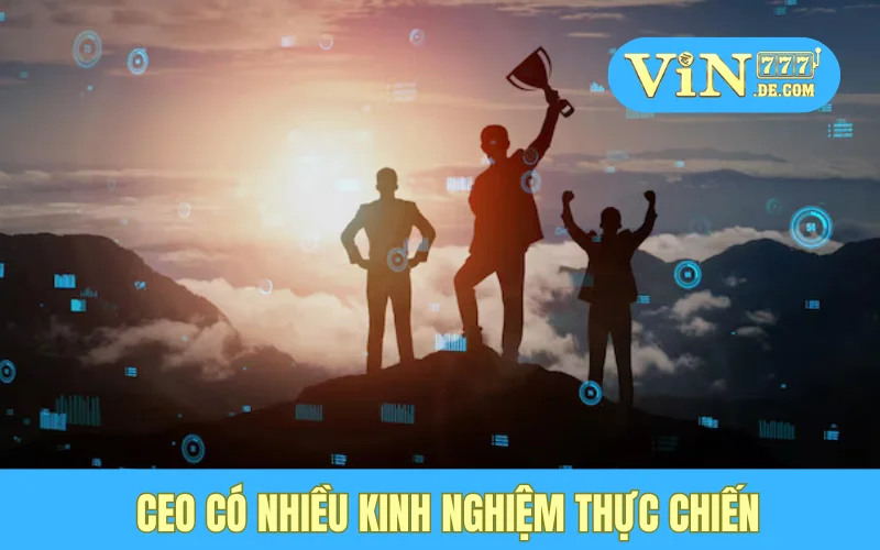 Blog Kinh Nghiệm Cá Cược Của CEO Vũ Thành Long: Kho Tàng Kiến Thức Từ Một CEO Tài Năng 4 CEO có nhiều kinh nghiệm thực chiến